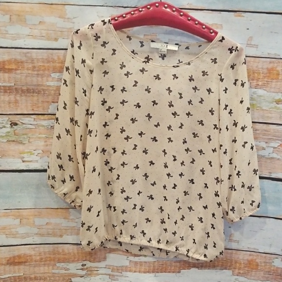 chiffon tops forever 21